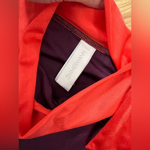 Zimmermann NWOT Rosa Color Block Bikini Bottom 4-6 - Picture 5 of 6